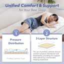 MORIRIN Japanese Floor Futon Mattress (Shikibuton) with Body Pressure Dispersion, Made in Japan, Twin