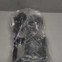 Gate Wheel, Spring Loaded Gate Caster, Heavy Duty Wooden Fence Gate Caster Wheel, 360 Degree Swivel Outdoor Swing or Rolling Gate Support Wheel Kit, 4-1/2 Inch, 220 Lbs Capacity, Black (Left & Right)