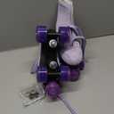 YYW Roller Skates for Women Girls High Top Shoes Men Double Row Shiny Four Wheel Unisex PU Roller Derby Skates for Kid Beginner Indoor Outdoor, Size 32