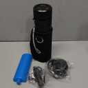 YOUSHARES Electric Insulin Cooler Travel Case, 35-68F Custom & Display Temperature Medical Cooler with Biogel & USB Charger, TSA Approved Diabetic Medication Refrigerator, Portable for 17 Pens (C3_Black)