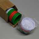 Pickmesh 12 Pcs Christmas Coffee Cups Gifts Bulk 16 oz Reusable Christmas Tree Snowflake Elk Pattern Tumblers with Lid Plastic Travel Coffee Mug for Women Coworkers Holiday Drinks