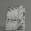 King Size Pillow Cases Set of 2, 20x36 Envelope Closure Pillow Cases Black and White Pillow Cases, Soft Breathable and Non Shrinking Plant Patterns Pillow Cases Microfiber Decorative Pillow Shams