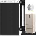 Appliance Slider with Pull Strap,Heavy Duty Moving Mat Furniture Sliders for Ultimate Floor Protection Appliance Moving Mat Glides Easily 49" X 30"
