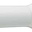 Amazon Basics No Drilling Spring Tension Curtain Rod, Easy to Install, Adjustable 54-90" Width, Sturdy, White, Classic Finial