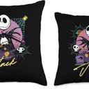 Disney The Nightmare Before Christmas Couples Matching Jack Throw Pillow, 18x18
