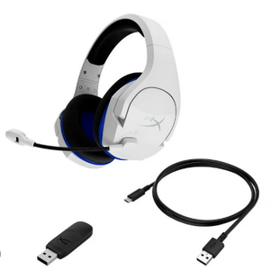 HyperX Cloud Stinger Core – Wireless Gaming Headset, for PS4, PS5, PC, Lightweight, Durable Steel Sliders, Noise-Cancelling Microphone