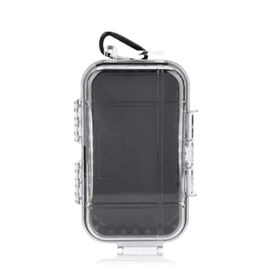 Dry Box Outdoor Waterproof Airtight Storage Case Hard Shell Wet Dry Box Carry Box Tackle Organization for Camping, Fishing