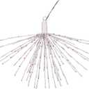 Vickerman 240Lt x 32" White Starburst Multi-Colored 5mm LED Lights.