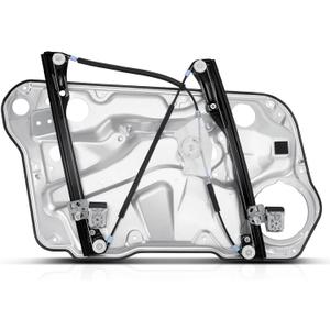 A-Premium Power Electric Window Regulator and Door Panel Without Motor Replacement for Volkswagen Jetta 1999-2005 Golf Bora Front Right Passenger Side