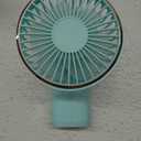 Portable Handheld Fan, 4000mAh, 180 Adjustable, 6 Speed Wind, Display Electricity in Real Time, USB Rechargeable Foldable Personal Fan, Black 