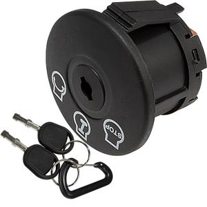 925-04228 Lawn Mower Ignition Starter Switch 5 terminals 3 Position with Keys for Cub Cadet, MTD Craftsman, Troy-Bilt, Ariens Bad Boy Zero Turn Lawn Tractor John Deere, 725-04228 from NFSpeeding