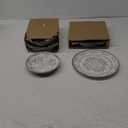 Gallery 12 Pieces Carrara Gray Dinnerware Set