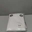 NICETOWN Natural 100% Blackout Linen Curtains 84 inch Long Burg for Living Room, 2 Panels, 52" Wide, Farmhouse Thick Completely Blackout Window Treatment Thermal Insulated Warm Drapes for Winter