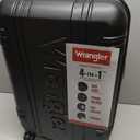 Wrangler 20" Astral Hardside Carry-On Luggage, Black