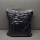 Riverbrook Home Zippered Pillow Cover with Removable Soft Angel Hair Filler, Madison Midnight - Blue, 20 x 20-Inch
