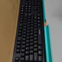 TECKNET Wireless Keyboard, 2.4G Silent Full-Size USB Keyboard with Number Pad, Ergonomic Keys & Adjustable Feet, Compatible with Laptop, PC, Desktop, Notebook, Windows 11/10/8/7 Black