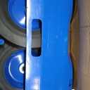 lukar Panel Dolly Heavy Duty 1100LBS Capacity, Adjustable Panel Dolly Cart with 10" Solid Rubber Wheels, Drywall Mover Cart for Wood Panels, Doors and Drywall Sheet Blue