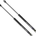 BOXI 2pcs Gas Charged Universal Lift Supports Struts Shocks Springs Dampers Extended Length 10 inches, Compressed Length 6.75 inches, 80lbs Force, 10.2mm Eyelet Ends SG459006, BX54609