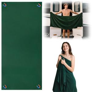 zxbaers Magnetic Towels for Beach, Oversized 30"x75" Magnet Bath Towel, Bath Towels with Magnetic Corners, Quick-Dry Microfiber Beach Towel for Pool, Travel Gym, Camping Swimming