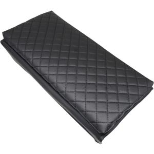 Priprilod Center Console Armrest Cover Pad Cushion Black Compatible with Nissan Maxima 2009 2010 2011 2012 2013 2014