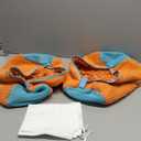 Shoe Washing Machine Bag: Laundry Shoe Bag for Washer and Dryer - 2pc Reusable Shoe Cleaning Bag for Sneaker Tennis Shoes Unstain Cleaner Kit (Orange 2pcs)