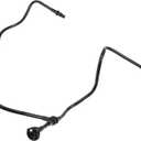 X AUTOHAUX 166-500-02-91 166-500-10-91 Coolant Breather Pipe Radiator Overflow Hose for Mercedes-Benz GL450 GL550 GLS550 ML550 ML63 2012-2019 Expansion Tank Hose Coolant Recovery Line