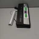 GERYON Vacuum Sealer, Vacuum Sealer Machine for Food Storage with Sealer Bags & Roll, Automatic Food Sealer for Sous Vide, Compact Design, LED Lights, Easy to Clean, Dry & Moist Modes (Silver)