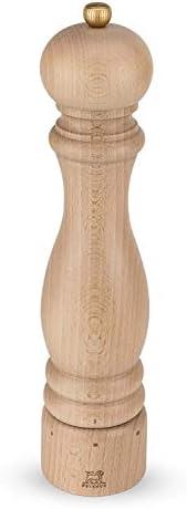 Peugeot - Paris u'Select Manual Pepper Mill 30 cm, 12.0" - Adjustable Grinder - Beechwood, Natural