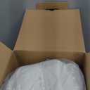 Ultra Soft Cozy Faux Fur Throw Blanket, Fuzzy Plush Thick Bubble Blanket, Luxury Fluffy Blanket for Couch, Sofa, Bedroom, and Living Room, 50x60 Inches, Cream White