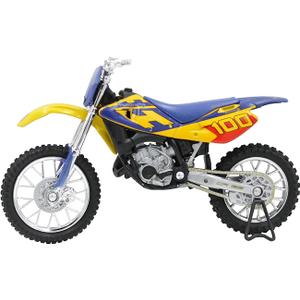 Welly CR125 Off-Road Die Cast Motorcycle Replica, 1:18 Scale Model