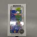 MOSNOVO for iPhone 17 Pro Max Case | Military Grade 6.6ft Drop Tested | Camera Control | Clear with Colorful Paw Design