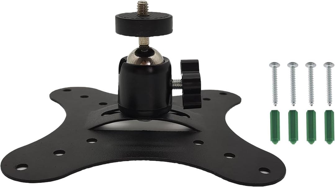 Vertically Mounted Projector Bracket Wall-Mounted Universal Ceiling Wall Projector, 1/4" Screw, Camera Bracket mini 2.36in