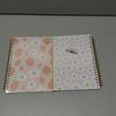 2 Pcs Strawberry Daisy Spiral Notebook, Preppy Cute Spiral Notebooks for Women Girls Friend, 160 Pages Trendy Hardcover Journal Notebook for Writing Travel Business Home Office Aesthetic Notebooks