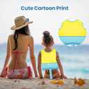 Kids Swim Vest Neoprene Swimming Aid with Adjustable Safety Strap for Age 1-3 and 3-6 (KS-GB)