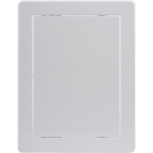 Vent Systems White ABS Plastic - Access Panel 6 x 8 Inch - Access Panel with Door for Drywall, Wall and Ceiling Electrical and Plumbing Service Wall Hole Cover - Exterior Dimensions 6.7x8.7 Inches