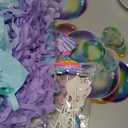 Mermaid Birthday Party Decorations Supplies Banner Tassel Garland Bubble Garland Hanging Jelly Fish Paper Lanterns Balloons Cake Topper Mermaid Happy Birthday Decorations for Women