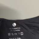 Womens' Sports Bra Longline Wirefree Padded with Medium Support, Large, Black