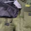 BeeGreen Green Reusable Grocery Bags Wholesale Green Reusable Kitchen Bags Bulk Foldable-Machine Washable with Zipper Storage Pouch 10 Packs (Solid Military Green)