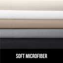 GORILLA GRIP Fitted Sheets, Stay in Place Deep Pocket Bottom Bed Sheets for Mattress, Lightweight Microfiber Sbana, All Around Elastic, Oeko-Tex, Wrinkle and Shrink Resistant, Queen Size Soft Gray