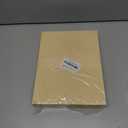 HningBuyox 300 PC Kraft Paper Sheets, Brown Printer Paper, 120g Double Size Brown Stationery Paper for Arts Craft, Drawing, DIY Projects, Invitation, Laser Inkjet Printer Compatible, 8.5 x 11 Inch