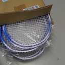 12 Pack Badminton Rackets Set Including Badminton Racquets, Nylon Shuttlecocks and Carry Bag for Outdoor Backyard Games Beginners, 26.57 inches x 10.04 inches