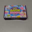 Dan&Darci Bath Bomb Making Kit for Kids - Kid Crafts Science Project - Gifts for Girls and Boys - Craft Activity Gift for Age 6, 7, 8, 9, 10, 11 & 12 Year Old Girl - Makes 10 Baths Bombs Fizzies