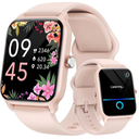 Fitpolo Smart Watch for Women Android & iPhone, Alexa Built-in [1.8" HD Screen] IP68 Waterproof Fitness Watch with Bluetooth Call (Answer/Make), Heart Rate/Sleep/SpO2 Monitor, 105 Sports Trackers