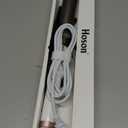 Hoson 1 1/2 Inch Curling Iron Large Barrel, 1.5 Inch Long Barrel Curling Wand Dual Voltage, Ceramic Tourmaline Coating with LCD Display, Glove Include