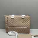 LOVEVOOK Lunch Tote Bag for Women, 15.6 Inch Laptop Bag with Insulated Lunch Compartment, Quilted Large Capacity Computer Handbag with Purse for Business, Work, Collage, Office, Casual, Clay pink