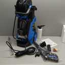 Pressure Washer Power Washer with Touch Screen, 5000PSIIMAX, 4 Quick Connect Nozzles and Foam Cannon, High Pressure Cleaning Machine for Cars/Fences/Driveways/Patios