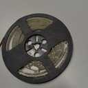 Warm White LED Strip Lights, Waterproof cuttable 300 SMD 2835 LED Tape, 6000K 16.4ft/5m 12V Flexible Ribbon, Kitchen Cabinet Lighting, Hotel, Club, BarNo Power Supply (Yellow)