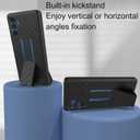 Ailiber for Samsung Galaxy S24 FE Case with Belt Clip, Samsung S24 FE Case Holster with Screen Protector, Swivel Kickstand Holder, Slim Shockproof Shell Pouch Phone Cover for S24 FE-Black