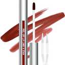 Cilrofelr Peel Off Lip Liner Stain, Long Wear Tattoo Lip Liner with Tweezer, Peel Off Lip Stain with Matte Finish, Long Lasting, Waterproof, Transfer-proof, Highly Pigmented Color (Cocoa)