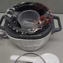 BLACK+DECKER 3-Cup Rice Cooker, RC503, 1.5-cup Uncooked Rice, Steaming Basket, Removable Non-Stick Bowl, One Touch, White